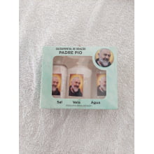 kit de proteção sal,vela e água